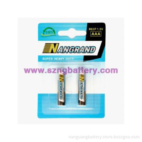 R03P UM4 1.5v AA Heavy Duty Battery